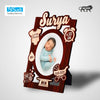 Born Baby Photo Cutout Frame