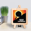 if you believe in yourself anything is possible Table Decor Wooden Modern Showpiece for Office Desk and home