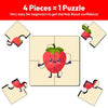 Fruits Wooden Puzzles for Kids