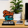 Star can't shine without darkness Quotes Showpiece Table Decor for Office Desk Modern Home