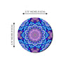 Blue mandalas pattern Wooden Tea Coasters For Home and Kitchen