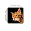 Beautiful Cat Wooden Tea Coasters For Home And Kitchen