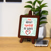 The secret ingredient is love Table Decor Wooden Modern Showpiece for Office Desk and home