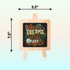 follow your dreams they know the way Table Decor Wooden Modern Showpiece for Office Desk and home